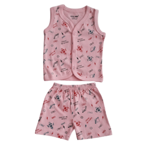 unisex front open sleeveless set dress sw 56